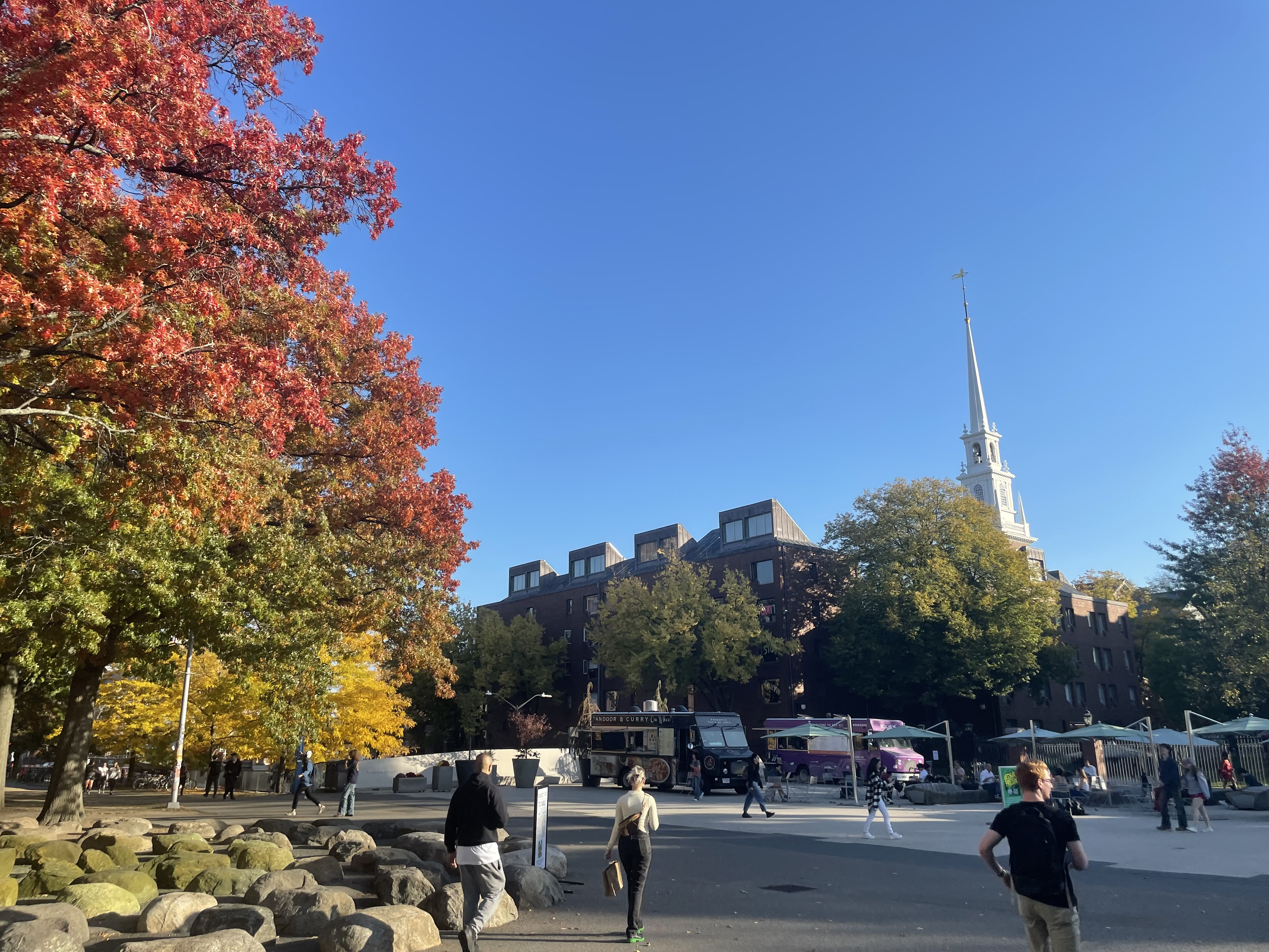 Fall at the Science Center.